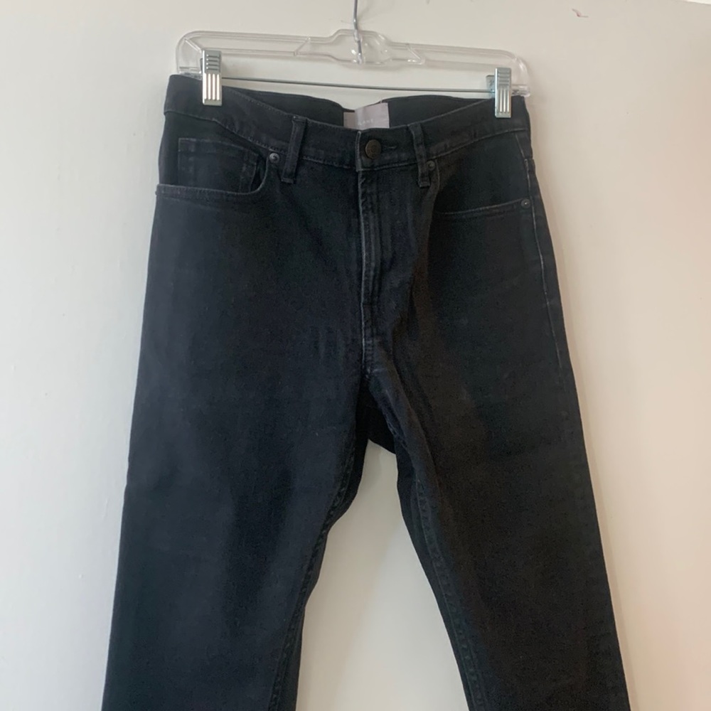 black everlane slim cut jeans - men’s